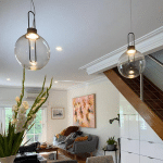 MODO LUCE ORB SUSPENSION LED, NOIRE, Ø 25 CM