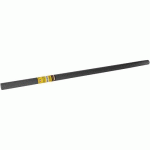 NAPPE JETABLE PAPIER DAMASSÉ - ROULEAU 6 M NOIR - COGIR