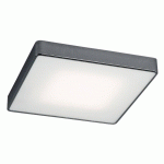 ARGON PLAFONNIER ORO EN ACIER ET VERRE, GRIS, 45CM
