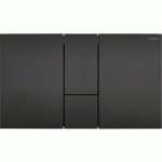 PLAQUE DE COMMANDE DE WC VISIGN FOR STYLE 24 POUR RÉSERVOIR PREVISTA 8614.1 - NOIR MAT VIEGA