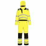 PORTWEST PW355 COMBINAISON DE PLUIE HAUTE VISIBILITÉ PW3 JAUNE/NOIR - TAILLE L - STANDARD