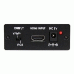 STARTECH.COM CONVERTISSEUR HDMI VERS VGA AVEC AUDIO - ADAPTATEUR HDMI - 1920X1200
