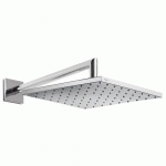 BRAS DE DOUCHE MURAL AVEC POMMEAU ANTICALCAIRE 250X250 MM - TRES 03423101