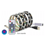GSC - CGC 001504516 BANDE LED USB 2X0,5M POUR TV 7.2W/M IP44 RGB