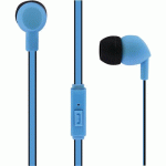 ÉCOUTEURS FILAIRES INTRA-AURICULAIRES BE COLOR - BLEU/NOIR - TNB