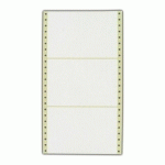 ETIQUETTE LISTING 149 X 99 MM BLANCHE - BOÎTE DE 1500