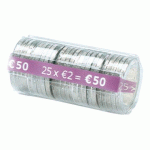 KIT DE 100 ÉTUIS À MONNAIE 2 €