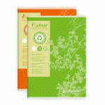 LOT DE 10 - CAHIER PIQUÉ FOREVER A4 96 PAGES GRANDS CARREAUX 70 G - ASSORTIS