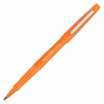 LOT DE 2 - STYLO FEUTRE PAPER MATE FLAIR À CAPUCHON POINTE 1 MM - ÉCRITURE MOYENNE ORANGE