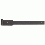 PENTURE À COL ÉLARGI EN ACIER NOIR - AXE 12MM - LONGUEUR 500MM - PAR 6 TORBEL