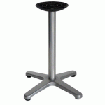 PIED DE TABLE CENTRAL FIXE LUXEMBOURG SILVER