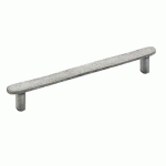 POIGNÉE DE MEUBLE STONE EN ZAMAK - LONGUEUR 190 MM - VIEUX FER METAKOR