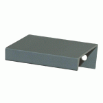 POIGNÉE TIRETTE ENTRAXE 32MM FINITION ALUMINIUM NICKEL MAT - CADAP - P0333/19S