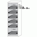 ARMOIRE S-PHOENIX TOUCHLESS-90 S90.196.060.FDAO GRIS - ASECOS