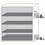 ARMOIRE SCLASSIC90 MAINTIEN ET BAC-1298X1196-EPOXY-JAUNE-3