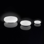 ARTEMIDE ITKA LAMPE TABLE ABAT-JOUR VERRE Ø 50 CM