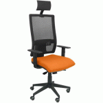 CHAISE DE BUREAU HORNA APPUI TÊTE - ORANGE - PIQUERAS Y CRESPO