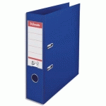 CLASSEUR A LEVIER N°1 POWER ESSELTE - DOS 7,5 CM - POLYPROPYLENE - BLEU FONCE