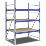 KIT RAYONNAGE DÉPART 2000X1350X1100 MM 3 NIVEAUX 1200 KG - BITO