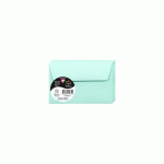 LOT DE 3 - PAQUET DE 20 ENVELOPPES POLLEN 90X140MM 120G/M2 - VERT JADE