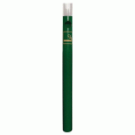 POTELET CENDRIER Ø 76 MM POMMEAU INOX BROSSÉ ZINC VERT 6005 - PROCITY