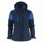 PRINTER PRIME PRIME PADDED VESTE SOFTSHELL FEMMES MARINE/COBALT - TAILLE XXXL