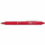 ROLLER PILOT FRIXION CLICKER - POINTE MOYENNE RETRACTABLE - ROUGE