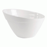 SALADIER INCLINÉ EMPILABLE ANTI-DÉRAPANT BLANC APS - 5 L