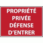 LOT DE 3 - PANNEAU ACCÈS FORMELLEMENT INTERDIT