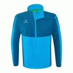 VESTE COUPE-VENT IMPERMÉABLE - ERIMA - SIX WINGS CURAÇAO/MYKONOS