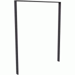 ARCEAU VÉLOS EN ACIER SANS TRANSVERSALE ET REVÊTEMENT-1000MM - SCHAKE