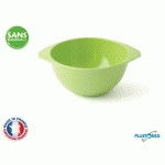 BOL A OREILLES MELAMINE VERTE  35 CL