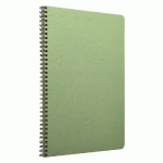 CAHIER RELIURE INTÉGRALE AGE BAG A4 100 PAGES LIGNÉ + MARGE - VERT - LOT DE 5