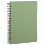 CAHIER RELIURE INTÉGRALE AGE BAG A5 100 PAGES LIGNÉ - VERT - LOT DE 5