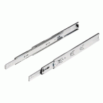 COULISSE À BILLES KA 5332 -TIROIR BOIS -SORTIE TOTALE -30KG -10 PAIRES -L550 HETTICH