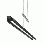 ELOBRA SUSPENSION LED COLOMBIA S, CHÊNE NOIR