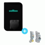 PACK BORNE DE RECHARGE WALLBOX COPPER SB - 1,4 À 7,4KW - BLUETOOTH - WIFI - RFID + PROTECTIONS ÉLECTRIQUES 7,4KW