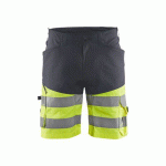 SHORT À STRETCH GRIS MOYEN JAUNE FLUO TAILLE C52 - BLAKLADER