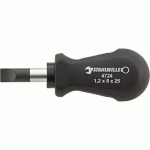 TOURNEVIS COURT - EMPREINTE FENTE - DRALL - 8 X 25 MM STAHLWILLE