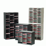 TRIEUR MONOBLOC 24 CASES COLORIS NOIR - MANUTAN COLLECTIVITÉS