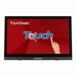 VIEWSONIC TD1630-3 ÉCRAN PLAT DE PC 39,6 CM (15.6") 1366 X 768 PIXELS HD LCD ÉCRAN TACTILE MULTI-UTILISATEUR NOIR
