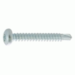 VIS AUTO-PERCEUSE À TÊTE CYLINDRIQUE CRANTÉE TORX ZINGUÉE DIN 7504-N 4,8X19 BOÎTE DE 500 - ULTIMA - 15348190