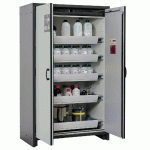 ARMOIRE SÉCURITÉ Q-CLASSIC-30 Q30.195.116 GRIS/GRIS - MANUTAN COLLECTIVITÉS