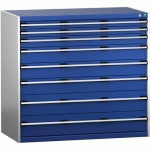 BOTT 1 ARMOIRE À TIROIRS SL-13712-8.2 AVEC 8 TIROIRS POUR CHARGE LOURDE_BOTT