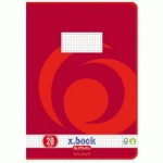 CAHIER X.BOOK, A4, LINÉATURE 28 / QUADRILLÉ - LOT DE 20