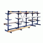 CANTILEVER MI-LOURD ÉLÉMENT SUIVANT DOUBLE FACE L X P : 1280 X 1100 MM - MANUTAN COLLECTIVITÉS