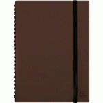 EXA-PBOOK CARNET DE PROJET VOLGA MARRON 15 X 21 CM - EXACOMPTA
