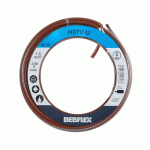 FIL RIGIDE HO7V-U - 1,5 MM² - 5 M - MARRON DEBFLEX