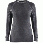 HAUT DE SOUS-VÊTEMENTS WARM FEMME GRIS/NOIR TAILLE XS - BLAKLADER