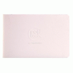 LOT DE 10 - CROK'BOOK CARNET PIQUÉ 24F 17X11CM 90G I - IVOIRE